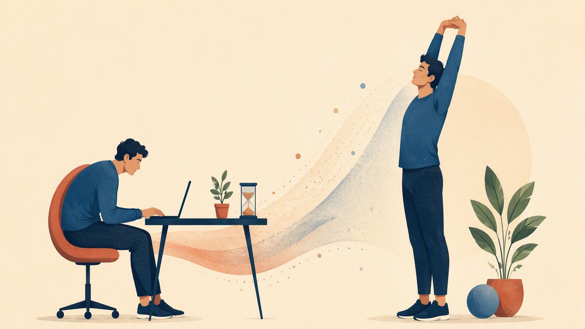 The Desk Body: What Sitting All Day Actually Does and How to Undo It